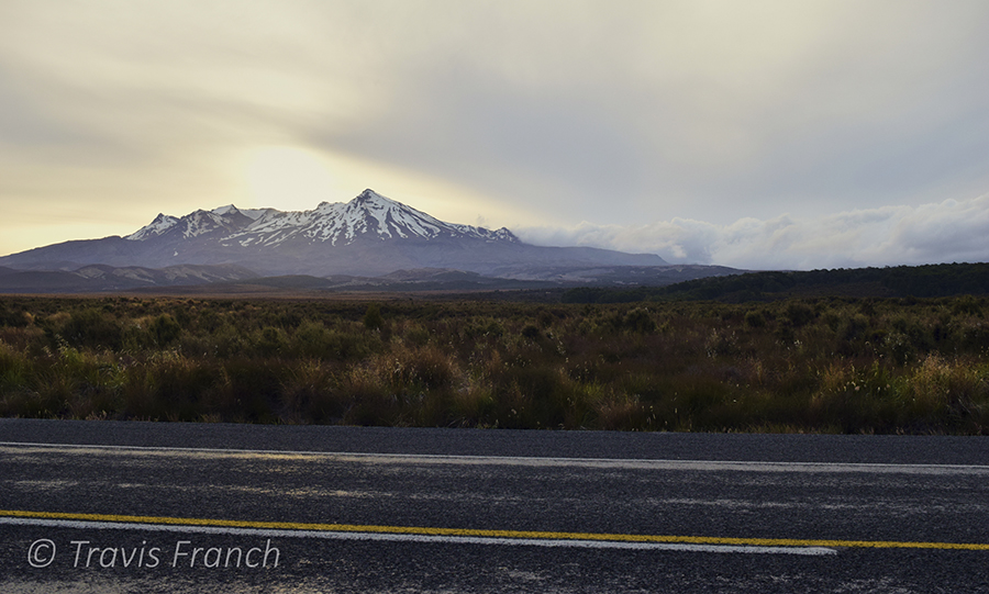 Travis captured this photo of Mt. Ruapehu during his trip to New Zealand where we was able to put some of his newly acquired photo skills into practice.