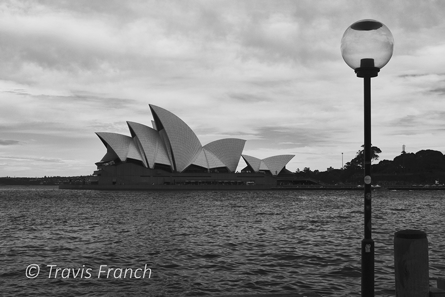Australia's famous landmark, the Sydney Opera House