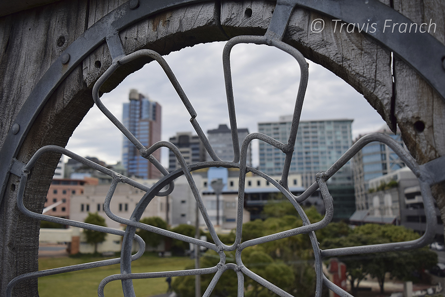 Cityscape in Wellington, the capital of New Zealand