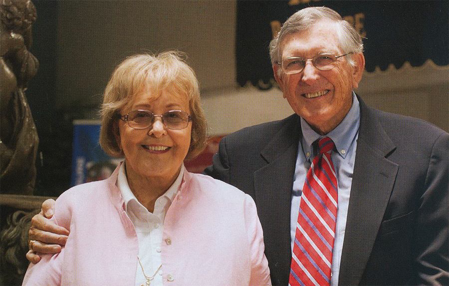 Chester "Chet" and Hazel Austin at KSU Center in 2013